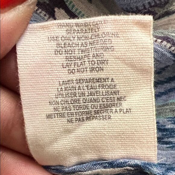 Like New! Free People Elegant Black and Purple Cami Top in Size L - Picture 11 of 11